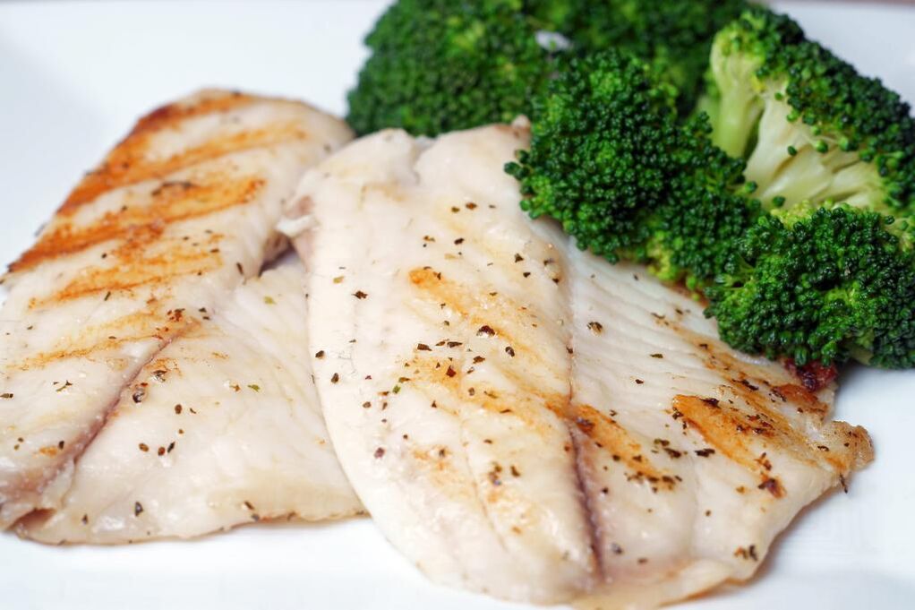 Pečena ili kuhana riba je izdašno jelo na dijetnom jelovniku Osame Hamdija