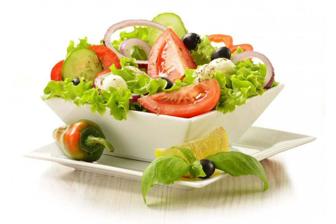 U povrtnim danima kemijske dijete možete pripremiti ukusne salate