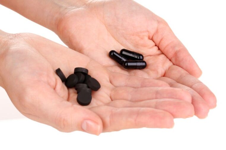 Aktivni ugljen za mršavljenje u tabletama i kapsulama