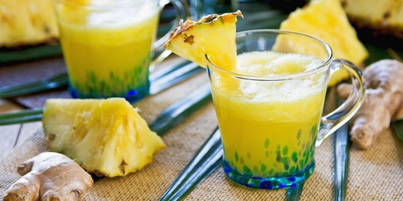 smoothie od ananasa za mršavljenje
